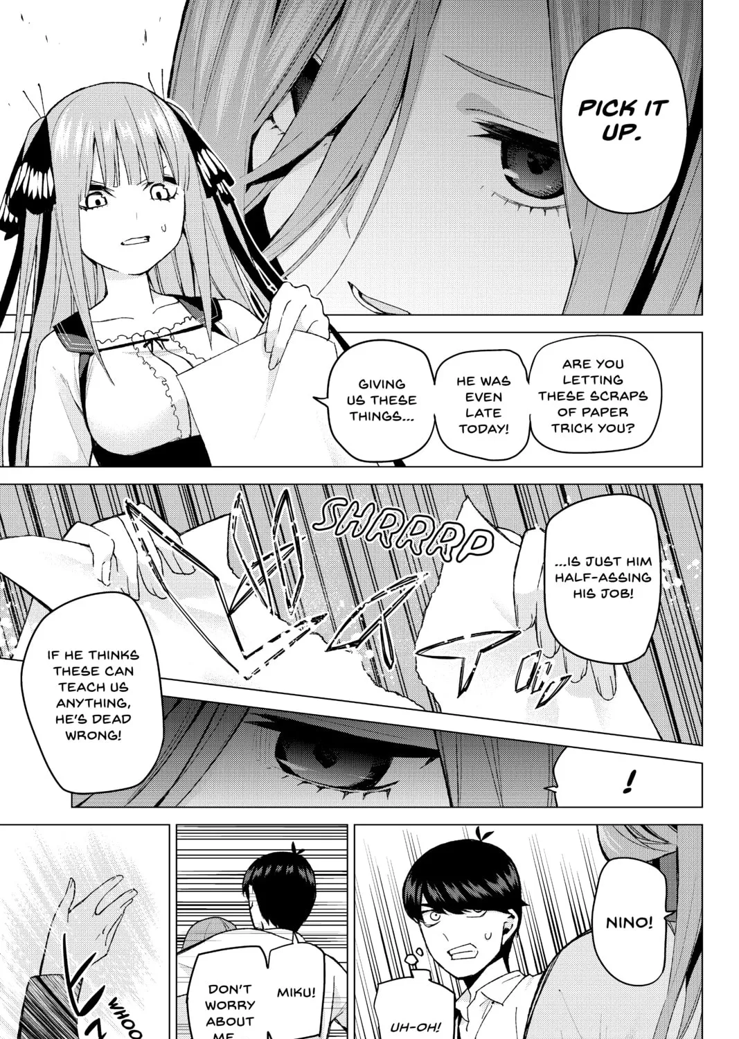 Read The Quintessential Quintuplets chapter 39 image 32 on Lezhin
