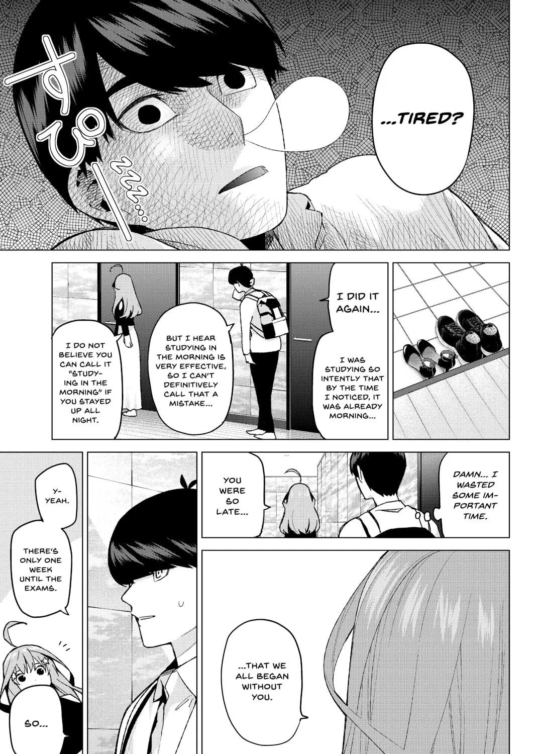 Read The Quintessential Quintuplets chapter 39 image 4 on Lezhin