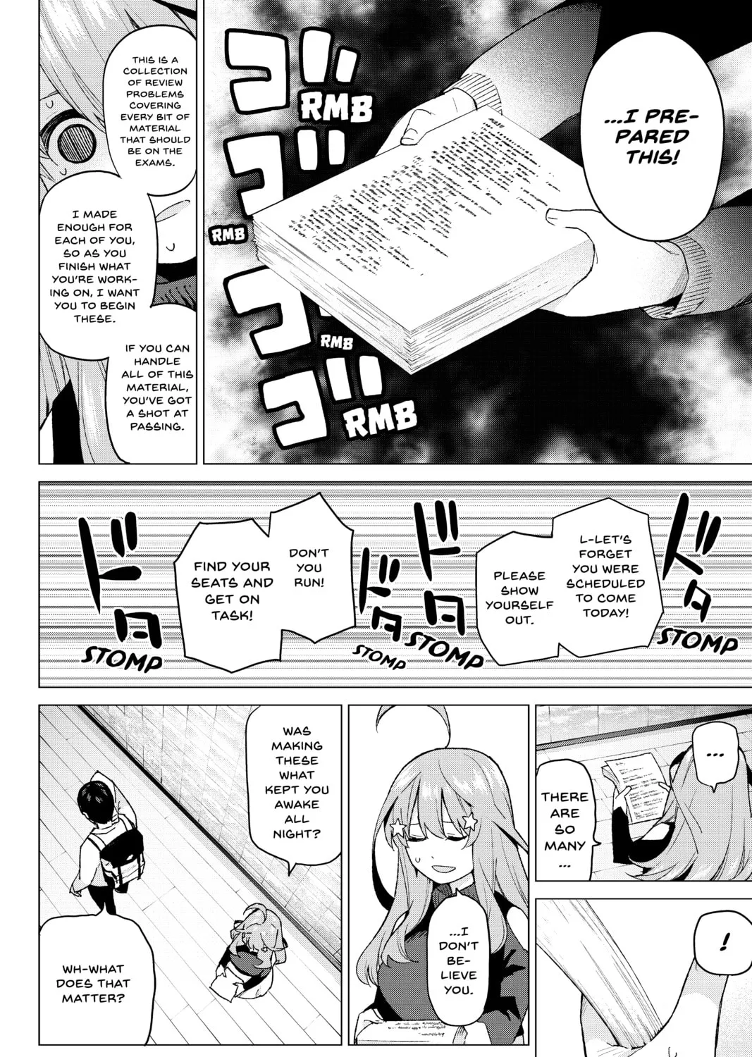 Read The Quintessential Quintuplets chapter 39 image 6 on Lezhin