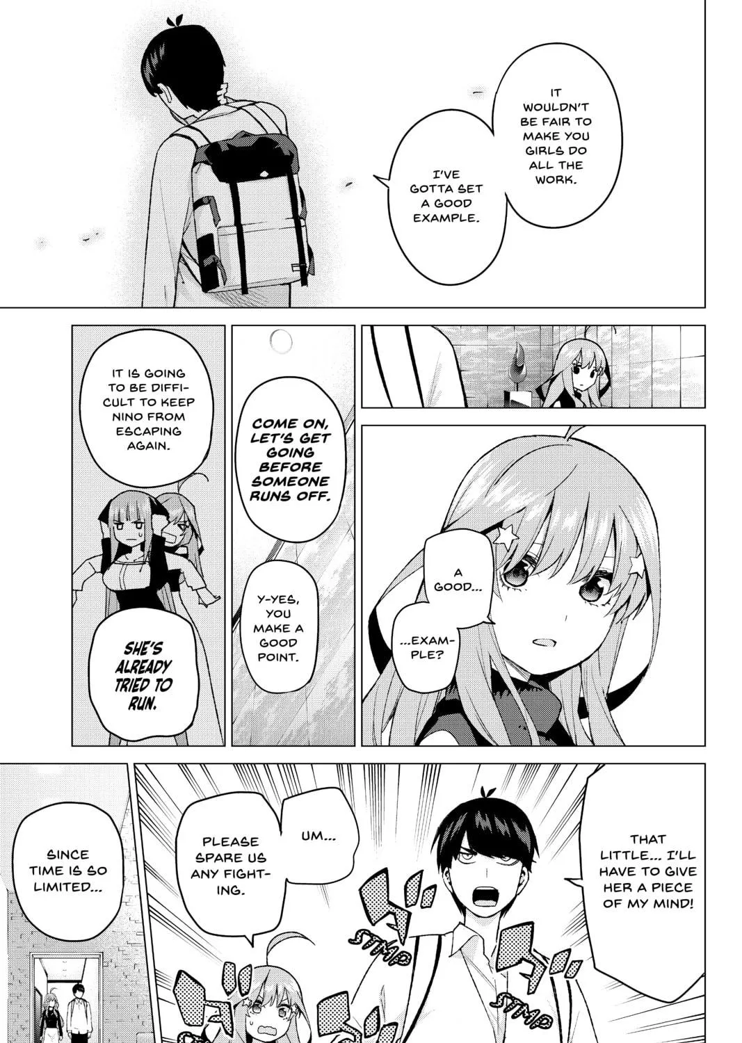 Read The Quintessential Quintuplets chapter 39 image 8 on Lezhin