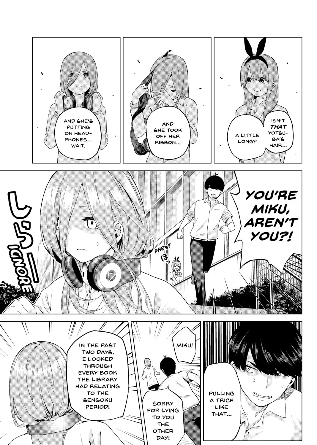 Read The Quintessential Quintuplets chapter 4 image 12 on Lezhin