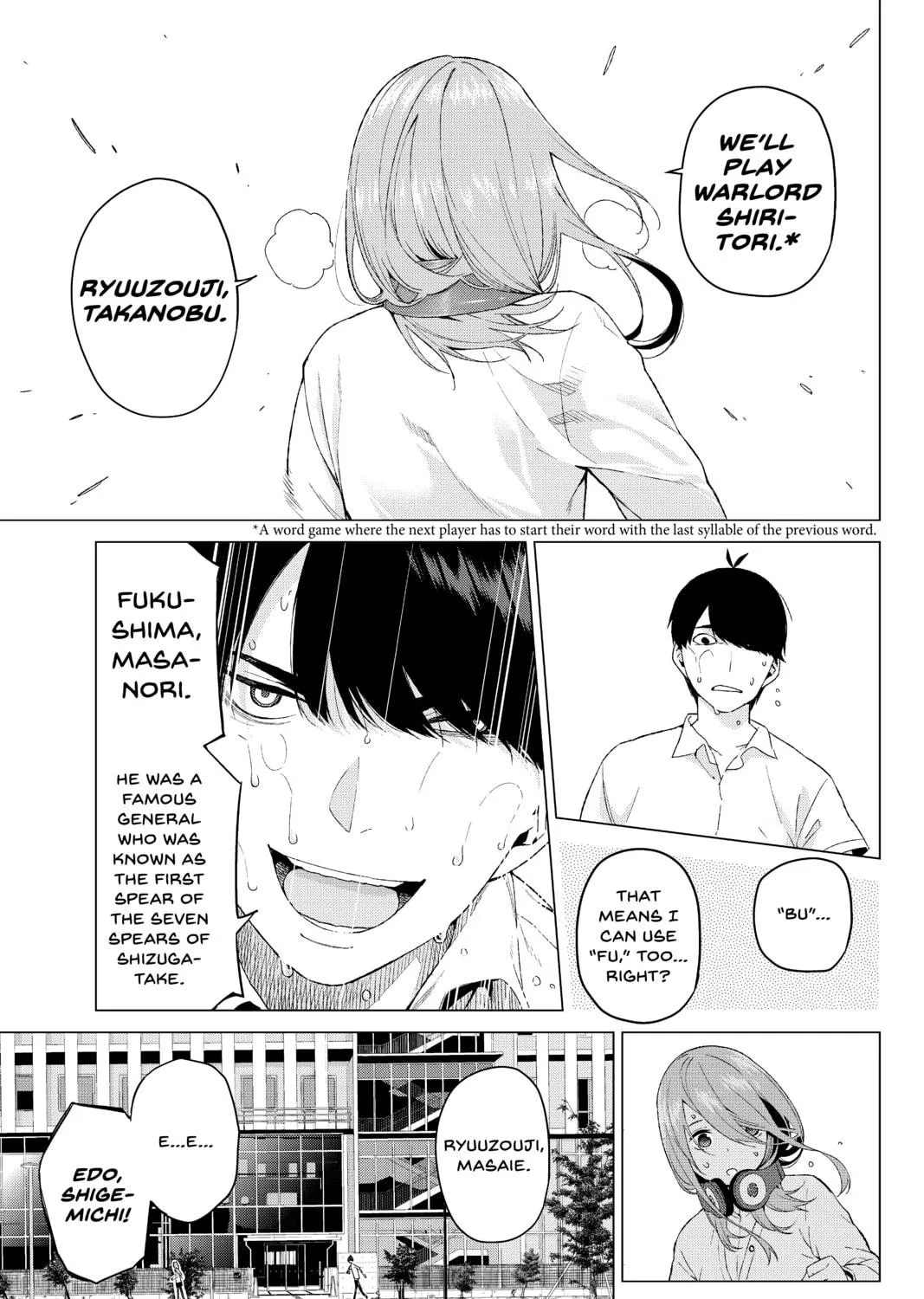 Read The Quintessential Quintuplets chapter 4 image 16 on Lezhin