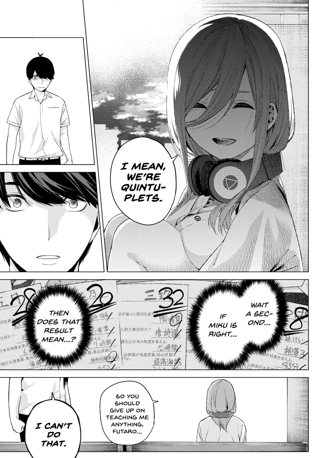 Read The Quintessential Quintuplets chapter 4 image 32 on Lezhin