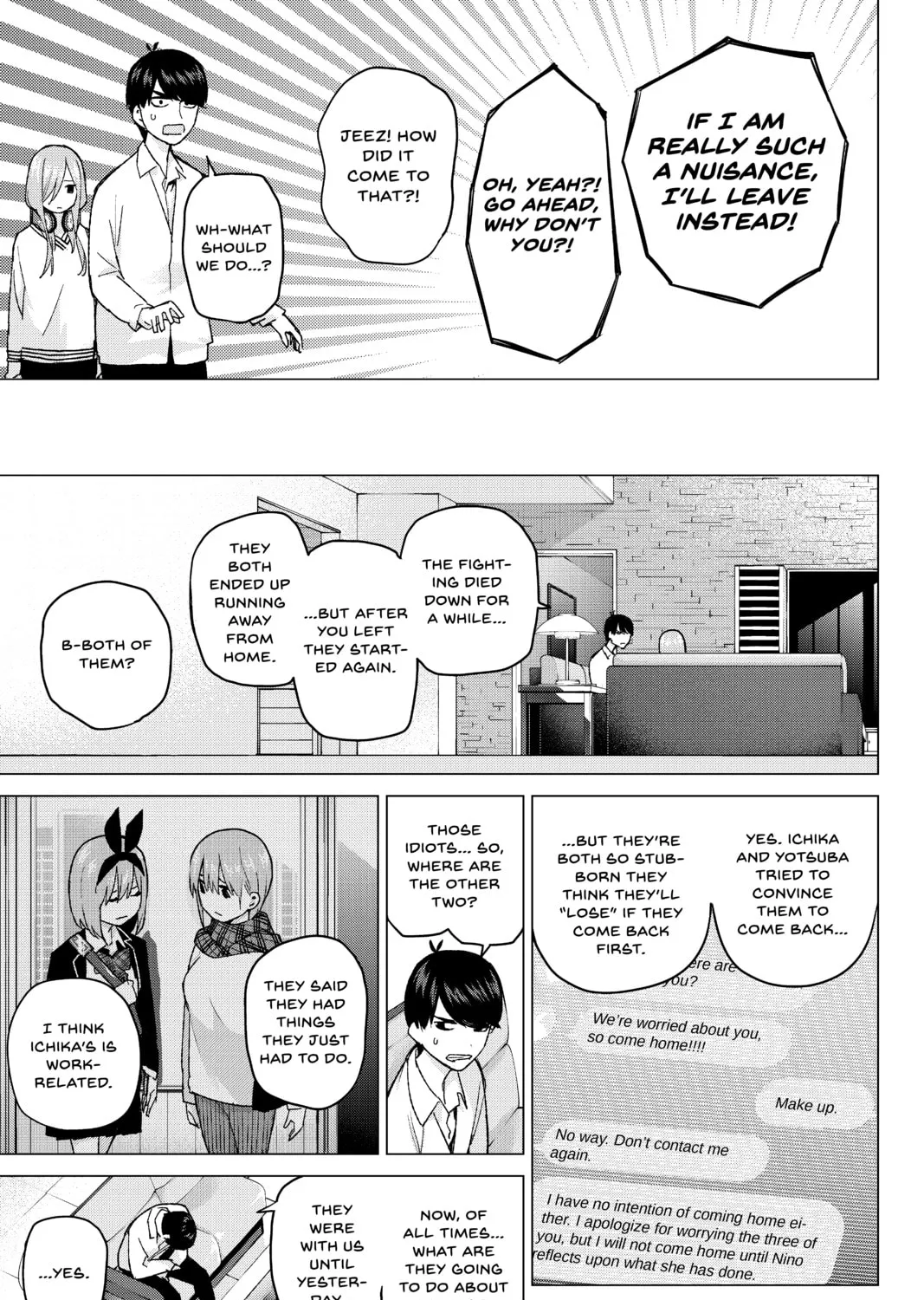 Read The Quintessential Quintuplets chapter 40 image 12 on Lezhin