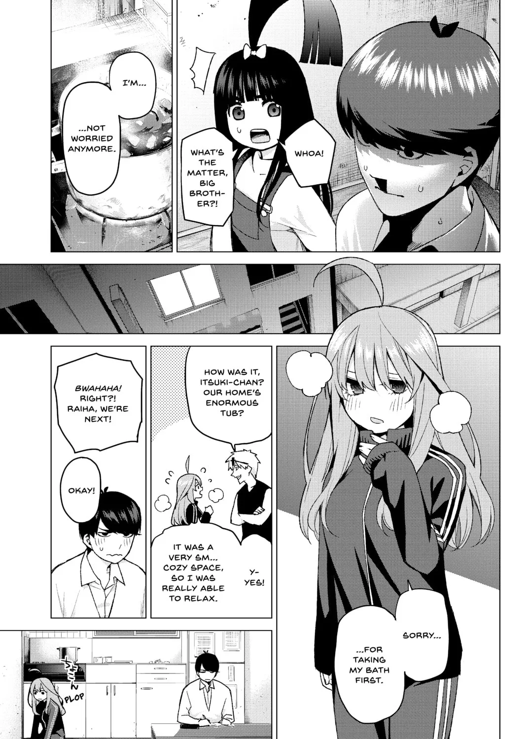Read The Quintessential Quintuplets chapter 40 image 32 on Lezhin