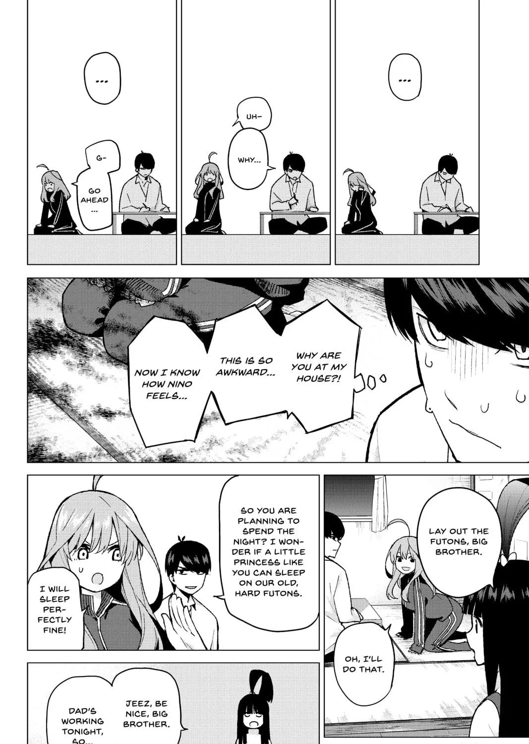 Read The Quintessential Quintuplets chapter 40 image 34 on Lezhin