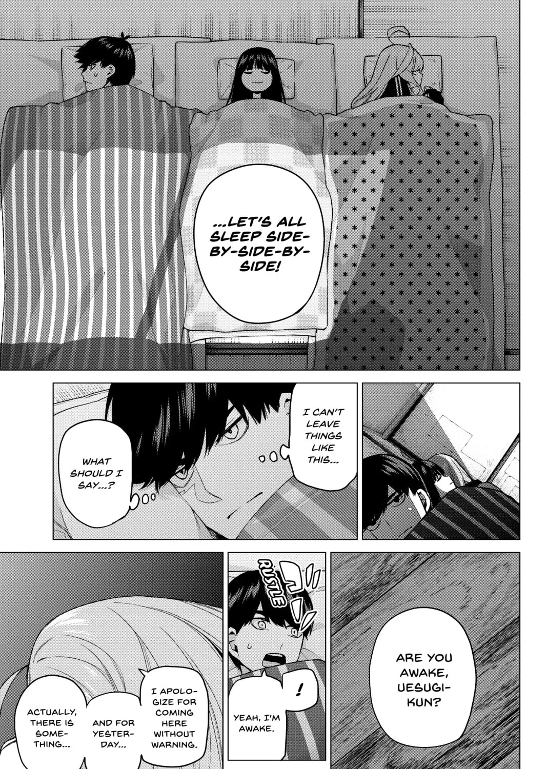 Read The Quintessential Quintuplets chapter 40 image 36 on Lezhin