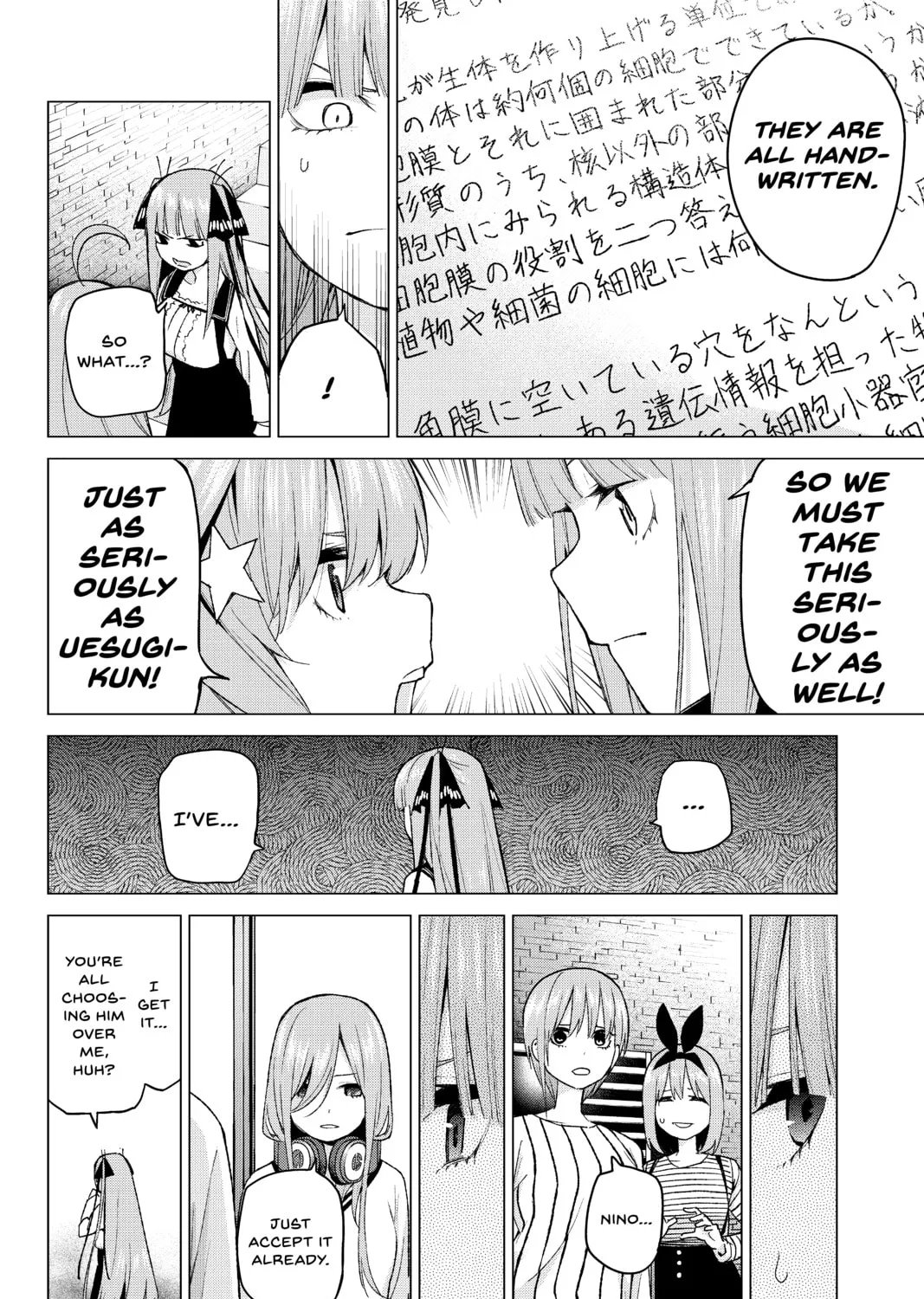 Read The Quintessential Quintuplets chapter 40 image 6 on Lezhin