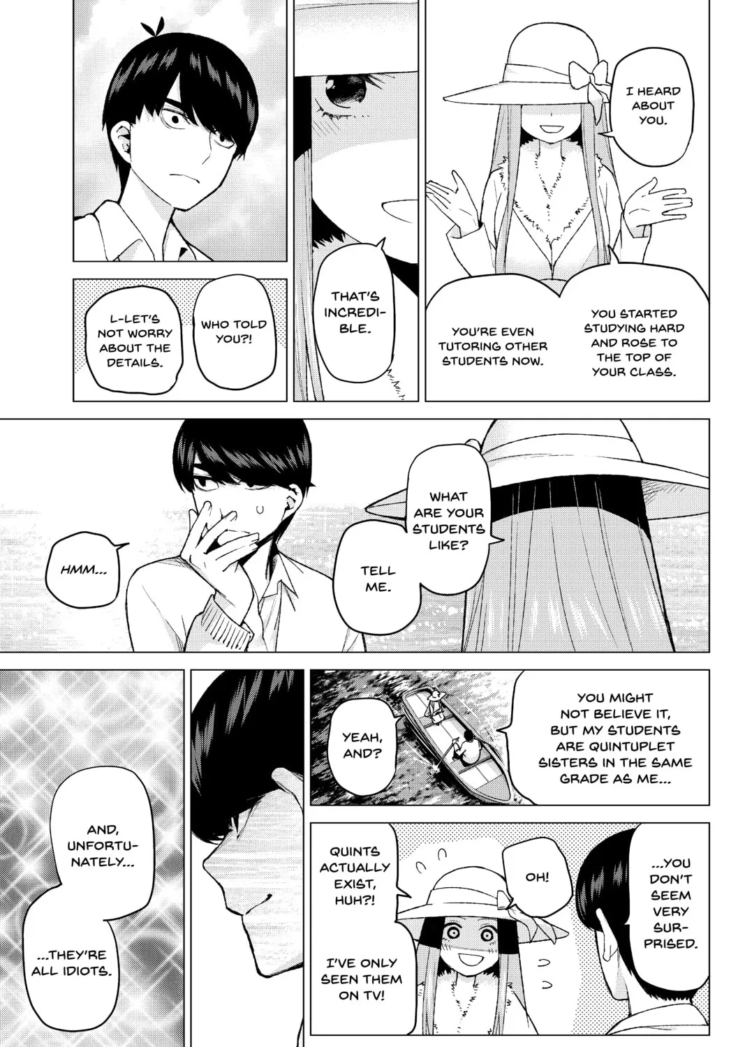 Read The Quintessential Quintuplets chapter 42 image 12 on Lezhin