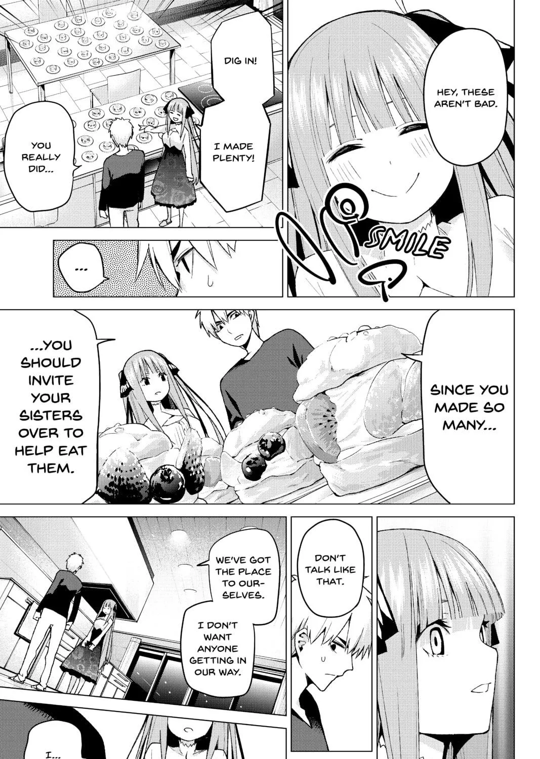 Read The Quintessential Quintuplets chapter 44 image 16 on Lezhin