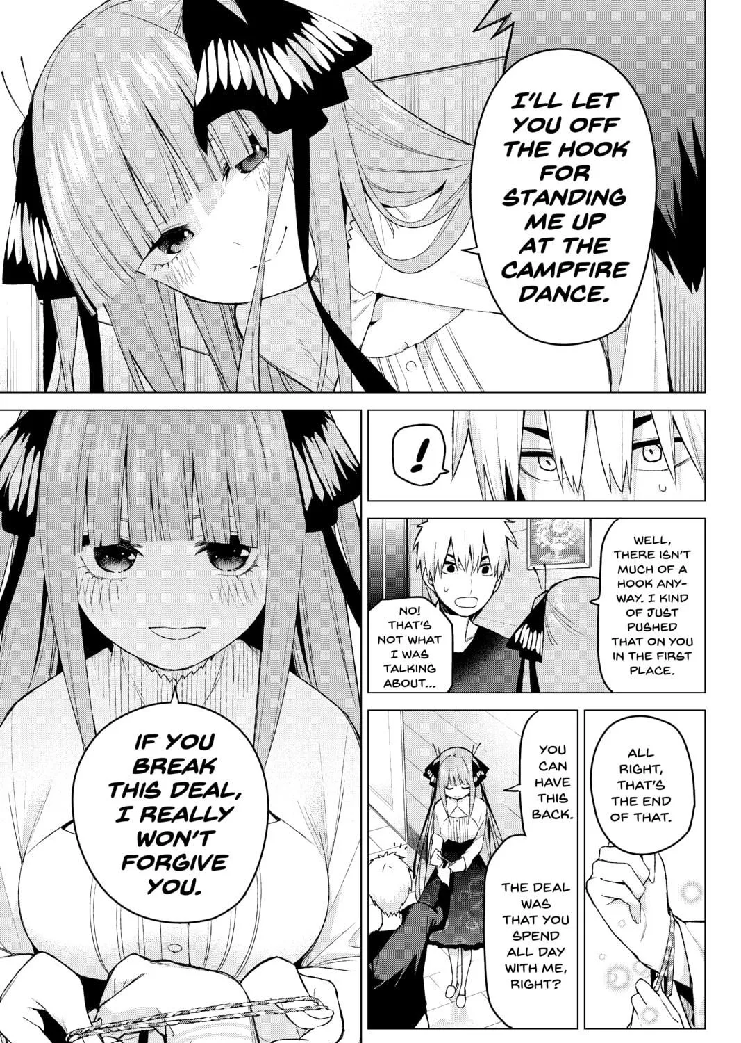 Read The Quintessential Quintuplets chapter 44 image 4 on Lezhin