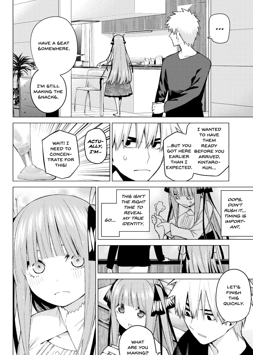 Read The Quintessential Quintuplets chapter 44 image 6 on Lezhin