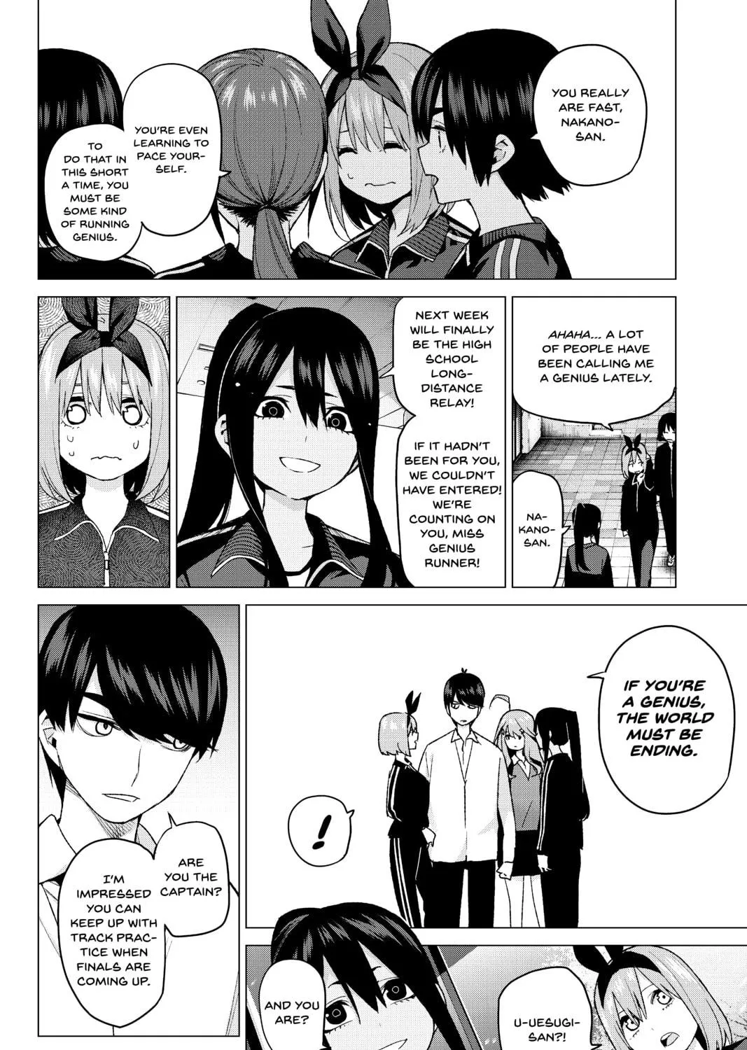 Read The Quintessential Quintuplets chapter 45 image 10 on Lezhin