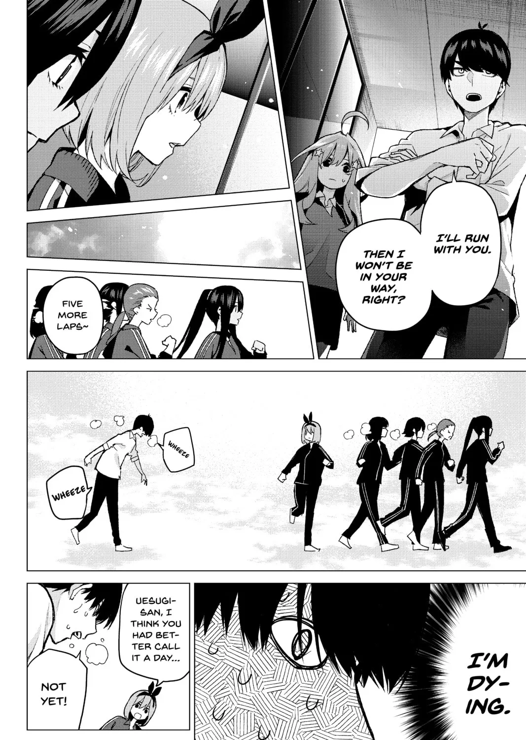 Read The Quintessential Quintuplets chapter 45 image 14 on Lezhin