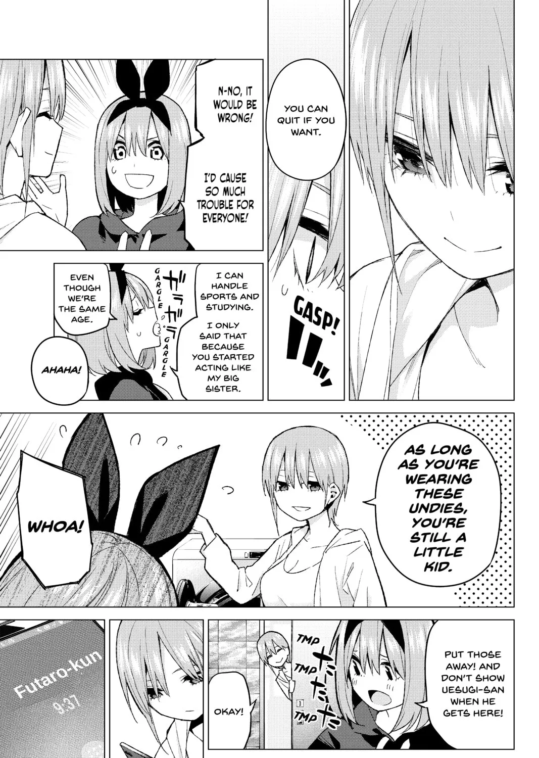 Read The Quintessential Quintuplets chapter 45 image 32 on Lezhin