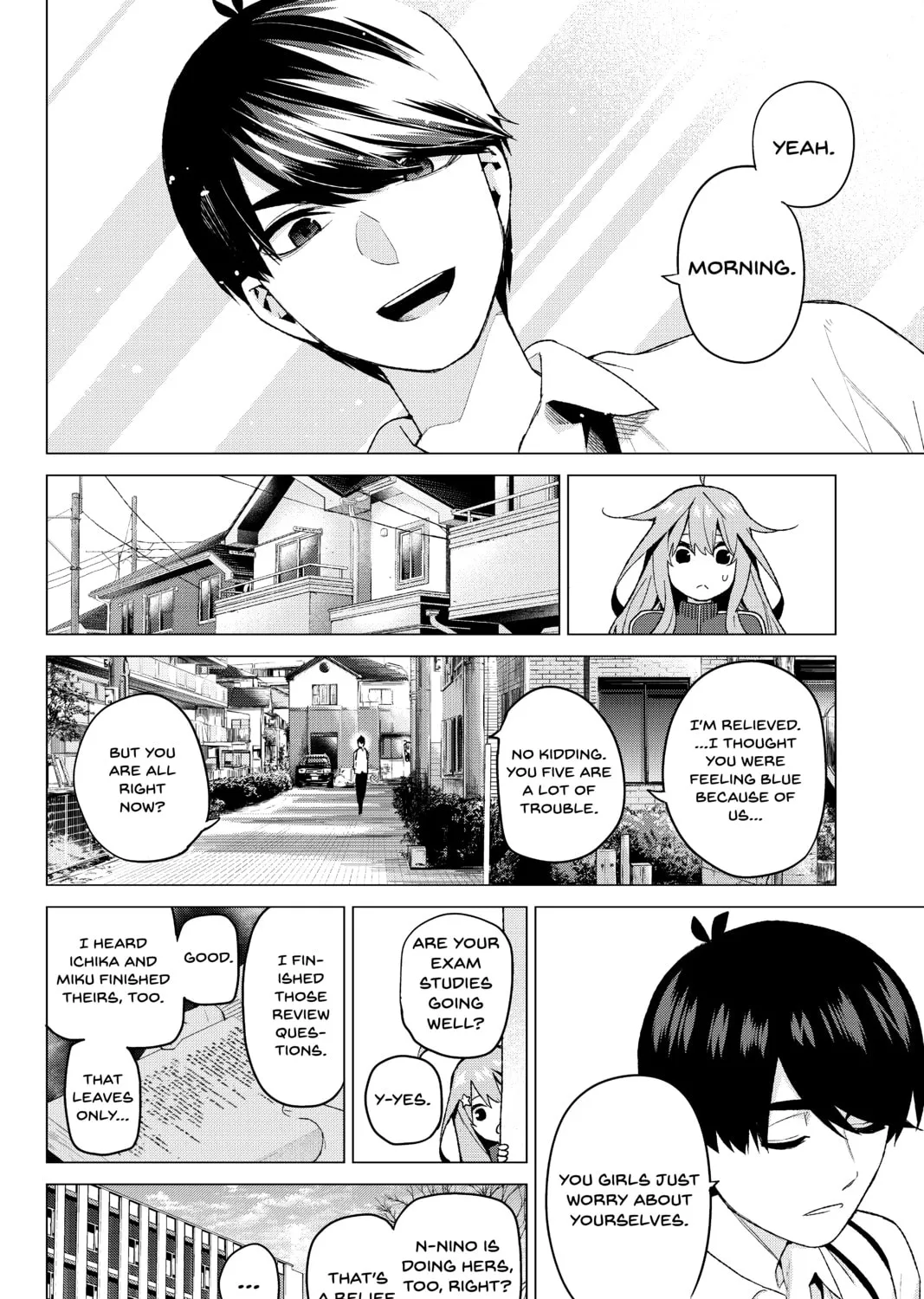 Read The Quintessential Quintuplets chapter 45 image 6 on Lezhin