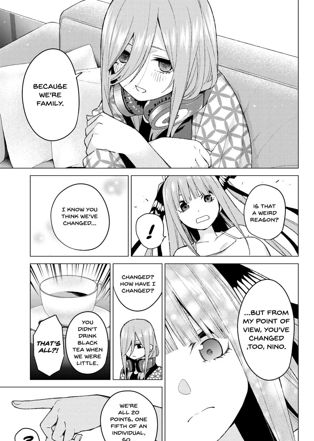 Read The Quintessential Quintuplets chapter 46 image 16 on Lezhin
