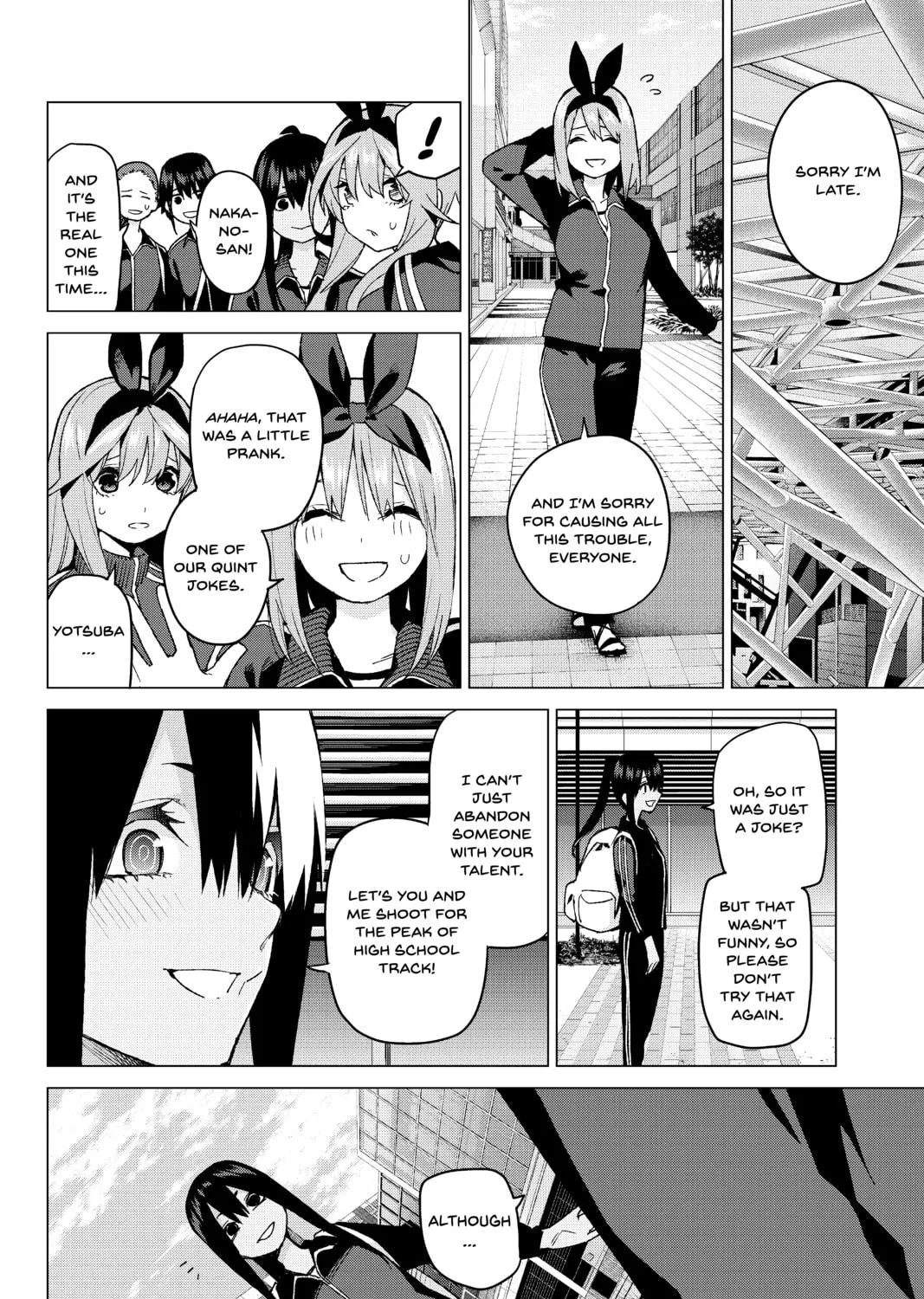 Read The Quintessential Quintuplets chapter 47 image 18 on Lezhin