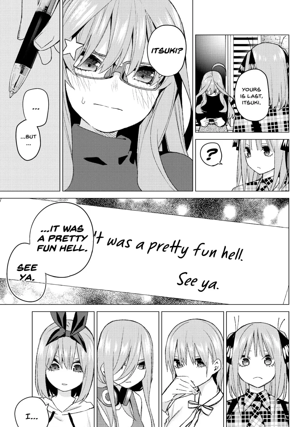 Read The Quintessential Quintuplets chapter 49 image 32 on Lezhin