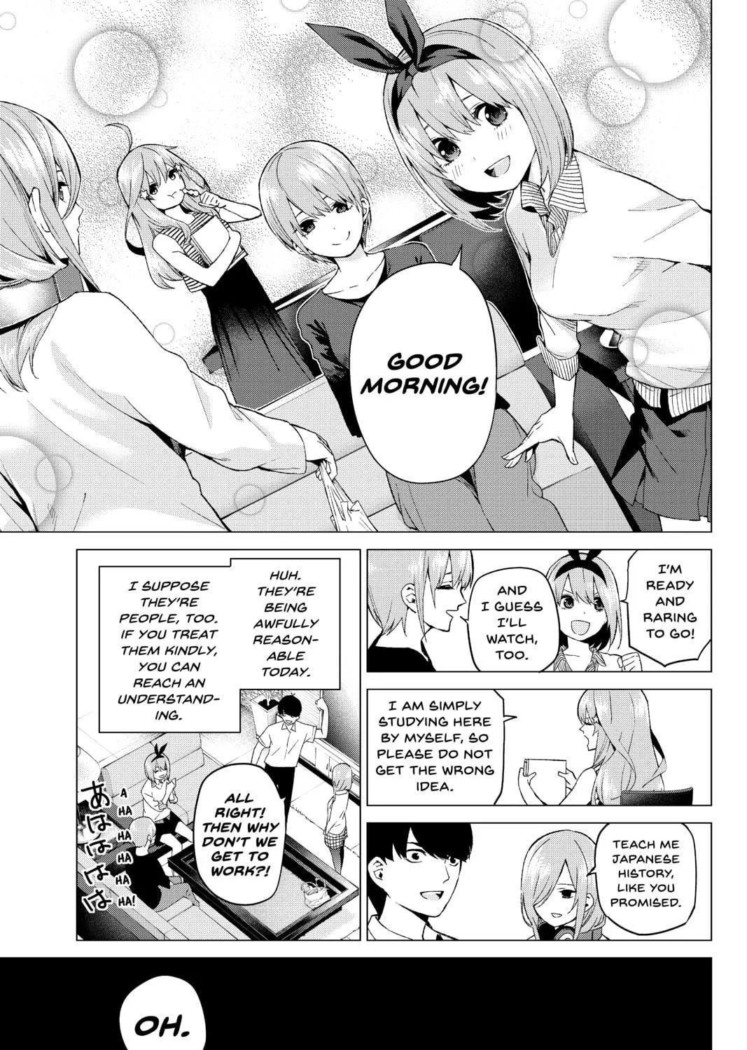 Read The Quintessential Quintuplets chapter 5 image 4 on Lezhin