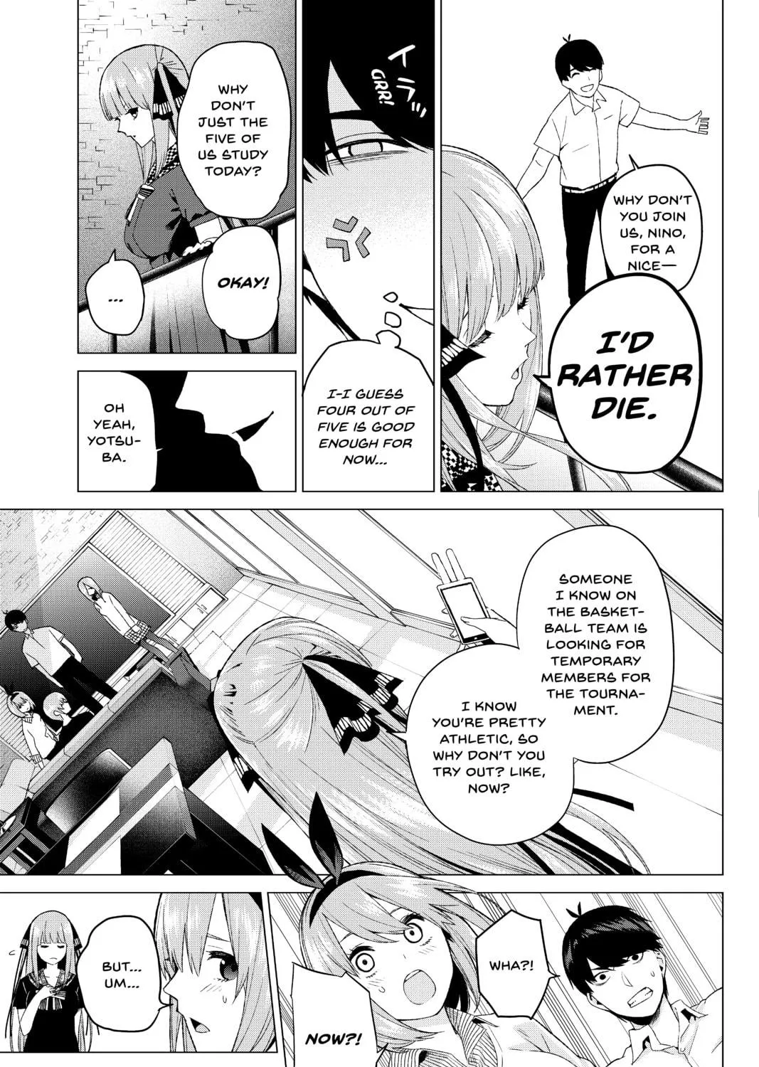 Read The Quintessential Quintuplets chapter 5 image 8 on Lezhin