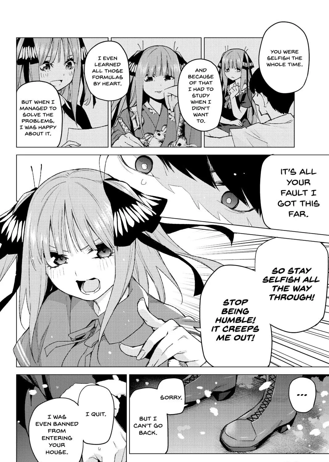 Read The Quintessential Quintuplets chapter 50 image 10 on Lezhin