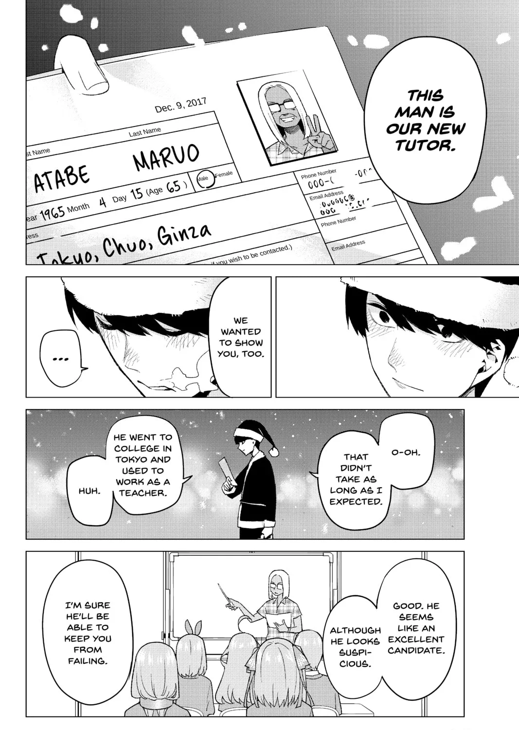 Read The Quintessential Quintuplets chapter 50 image 6 on Lezhin