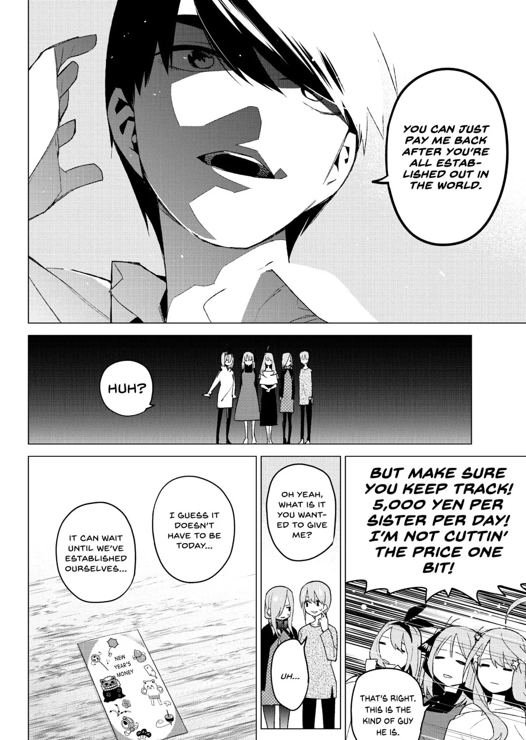 Read The Quintessential Quintuplets chapter 51 image 36 on Lezhin
