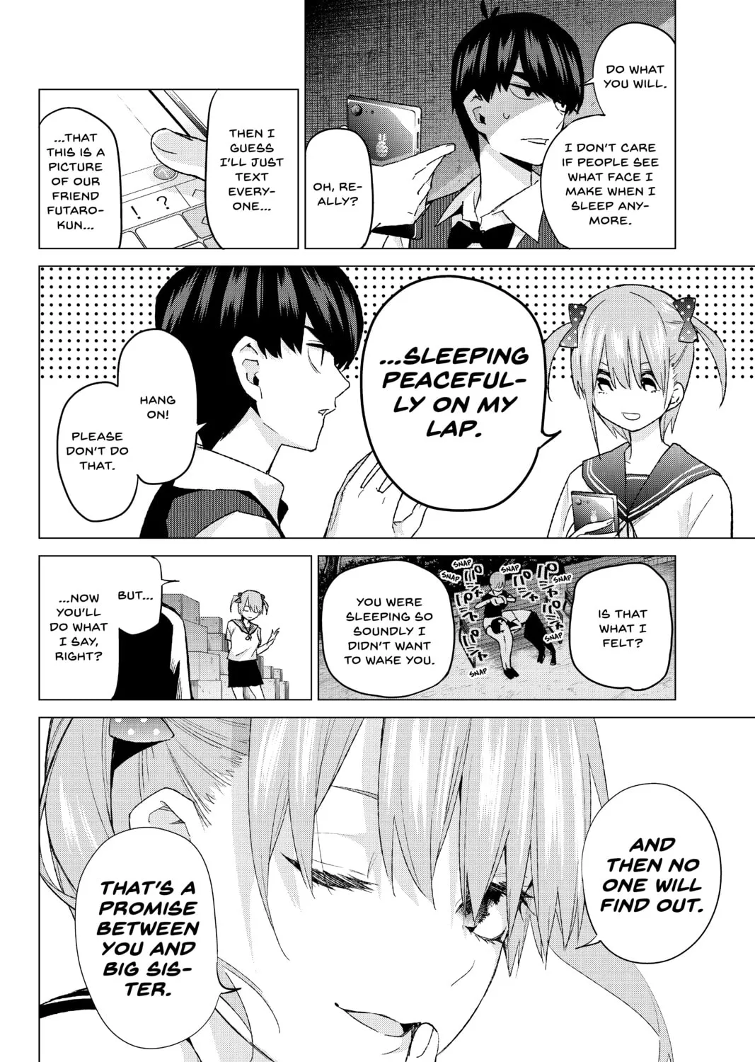 Read The Quintessential Quintuplets chapter 53 image 14 on Lezhin