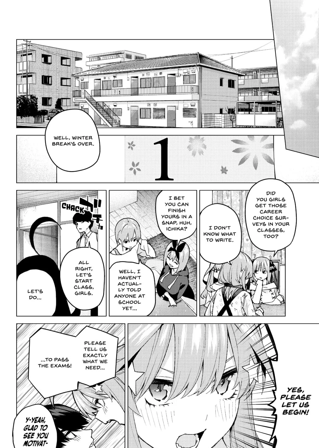 Read The Quintessential Quintuplets chapter 55 image 2 on Lezhin