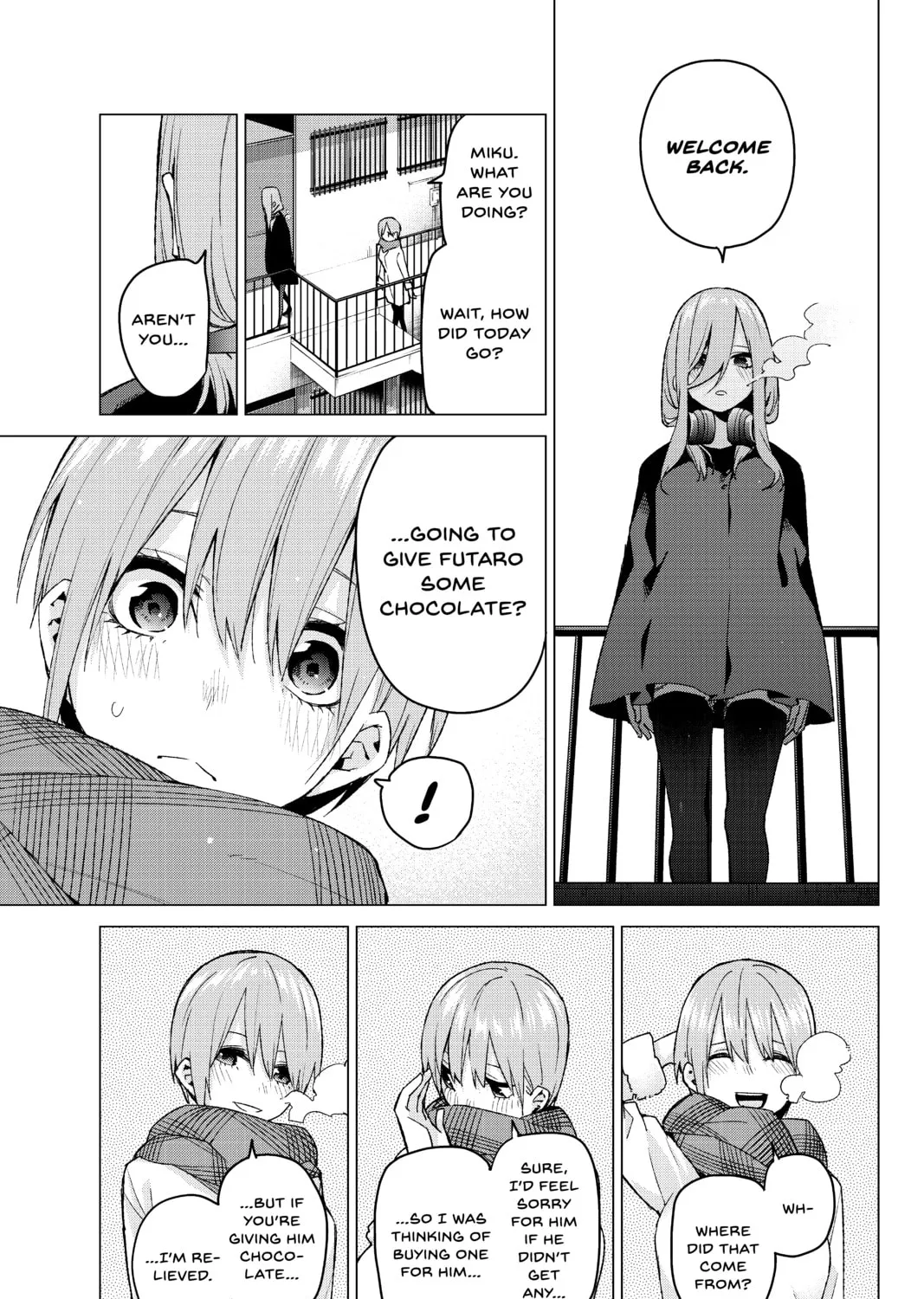 Read The Quintessential Quintuplets chapter 55 image 32 on Lezhin