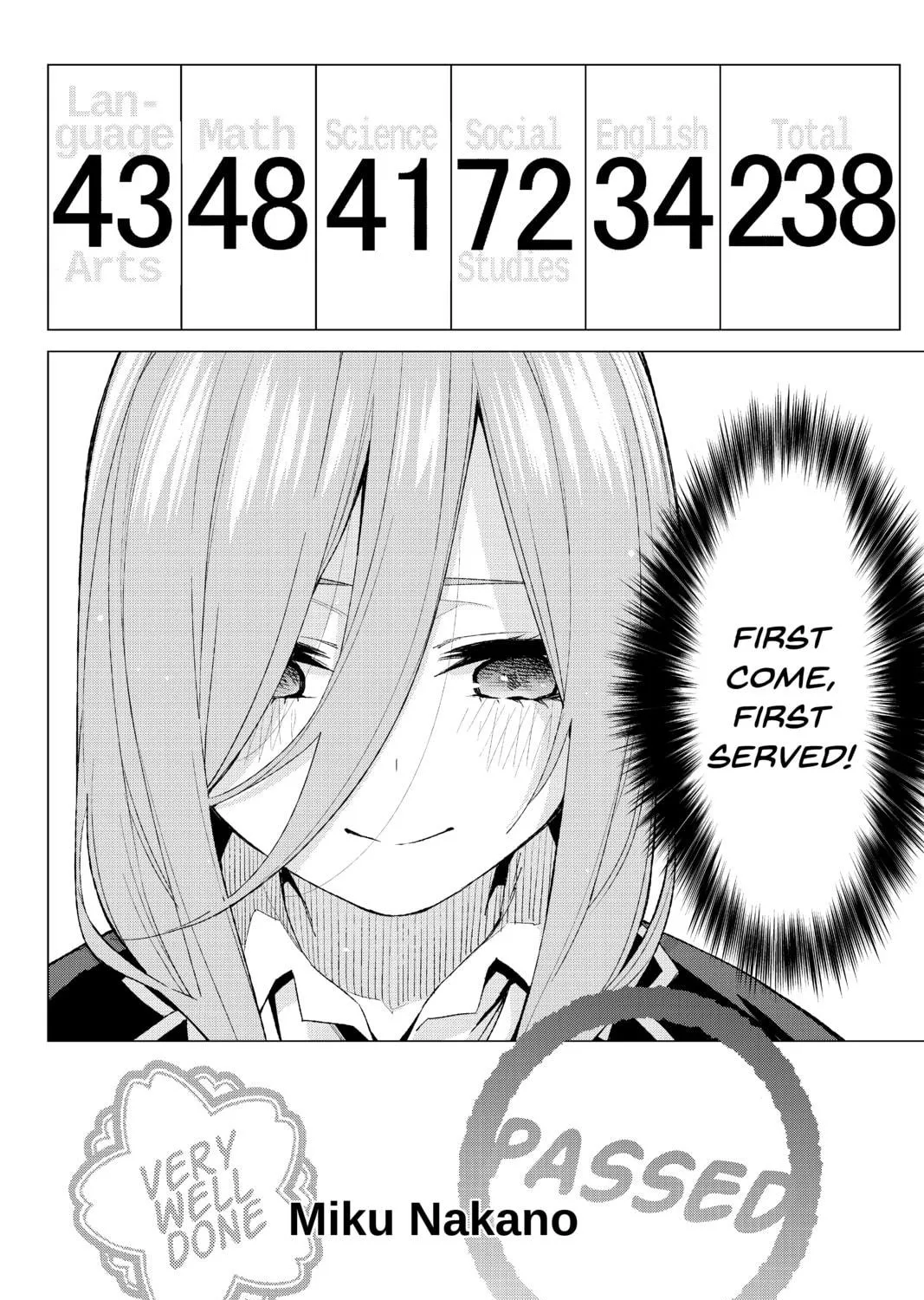 Read The Quintessential Quintuplets chapter 55 image 38 on Lezhin