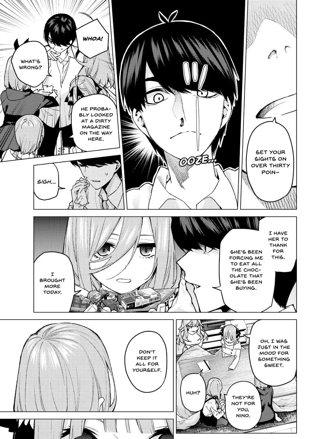 Read The Quintessential Quintuplets chapter 55 image 4 on Lezhin