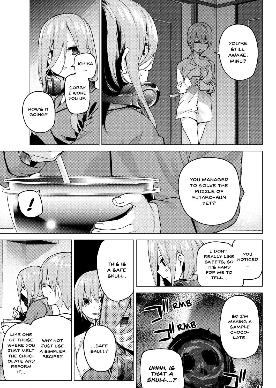 Read The Quintessential Quintuplets chapter 55 image 8 on Lezhin