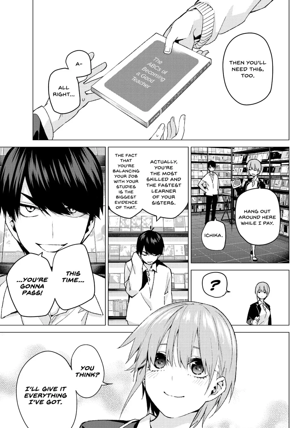 Read The Quintessential Quintuplets chapter 58 image 12 on Lezhin