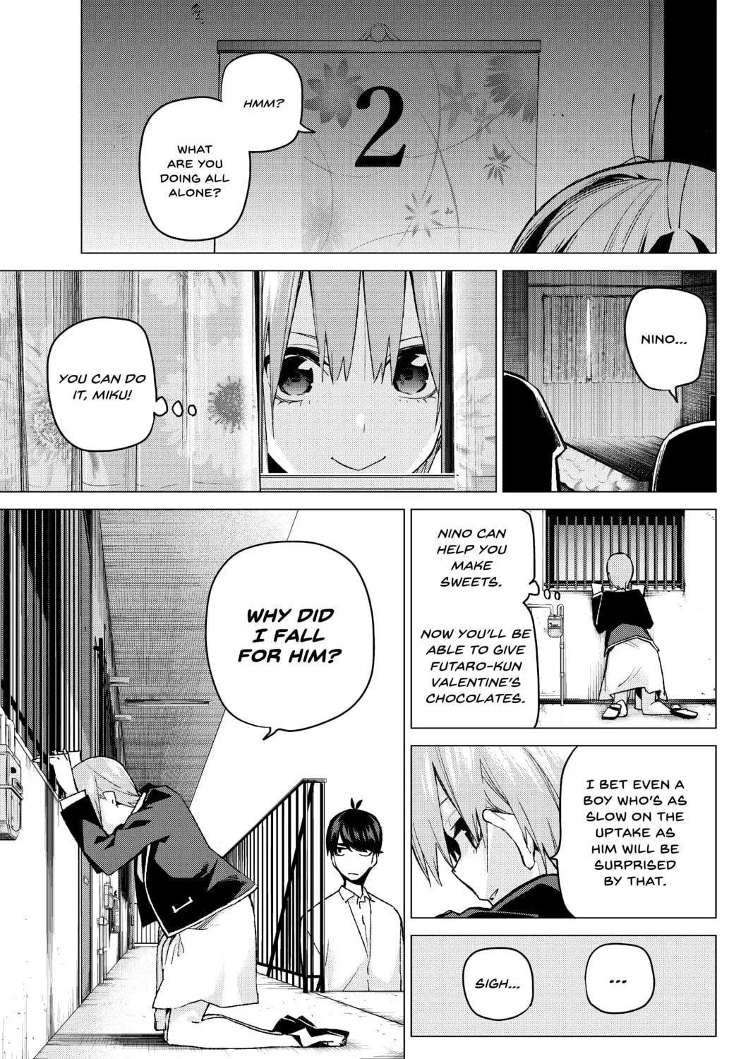 Read The Quintessential Quintuplets chapter 58 image 4 on Lezhin