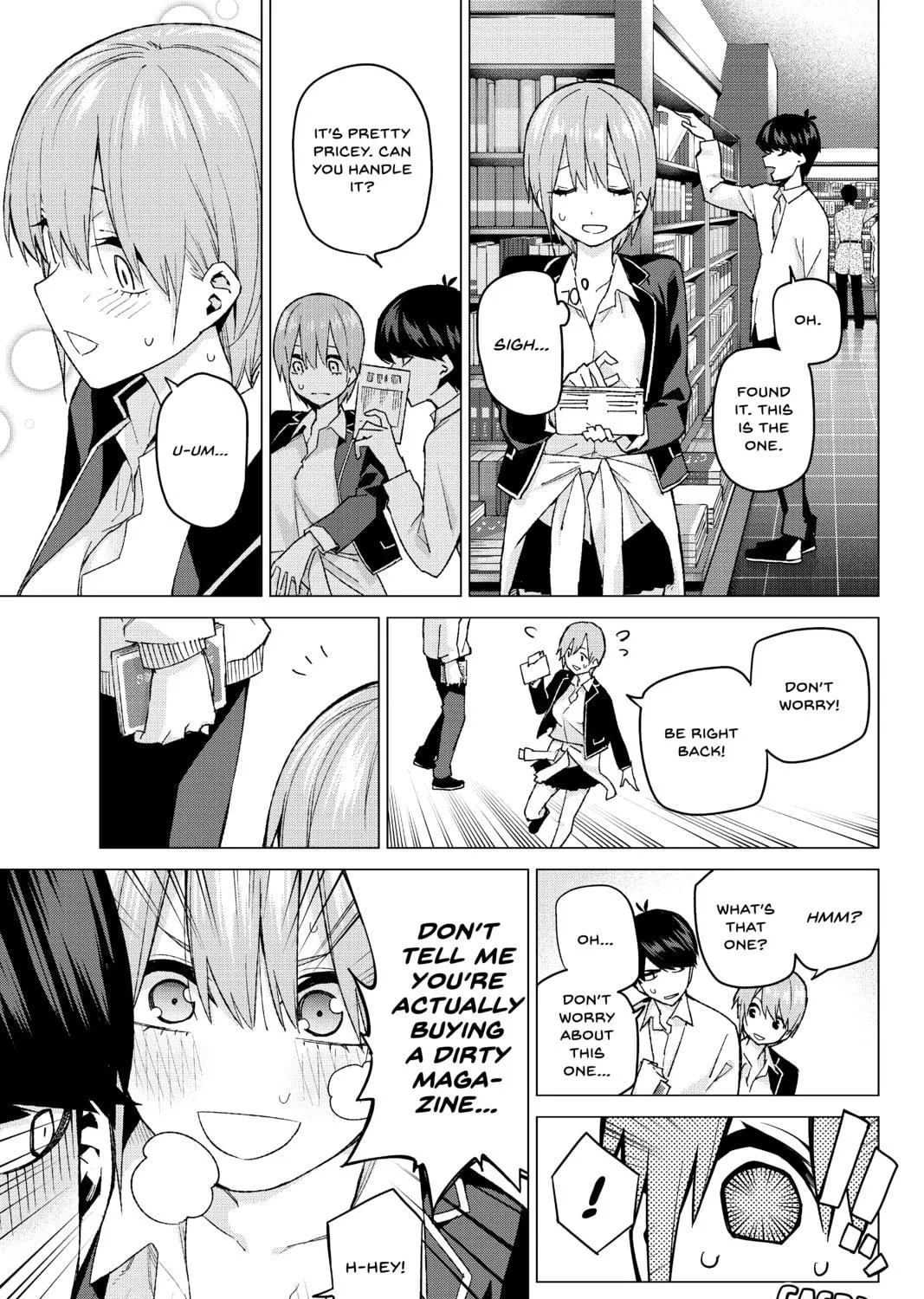 Read The Quintessential Quintuplets chapter 58 image 8 on Lezhin