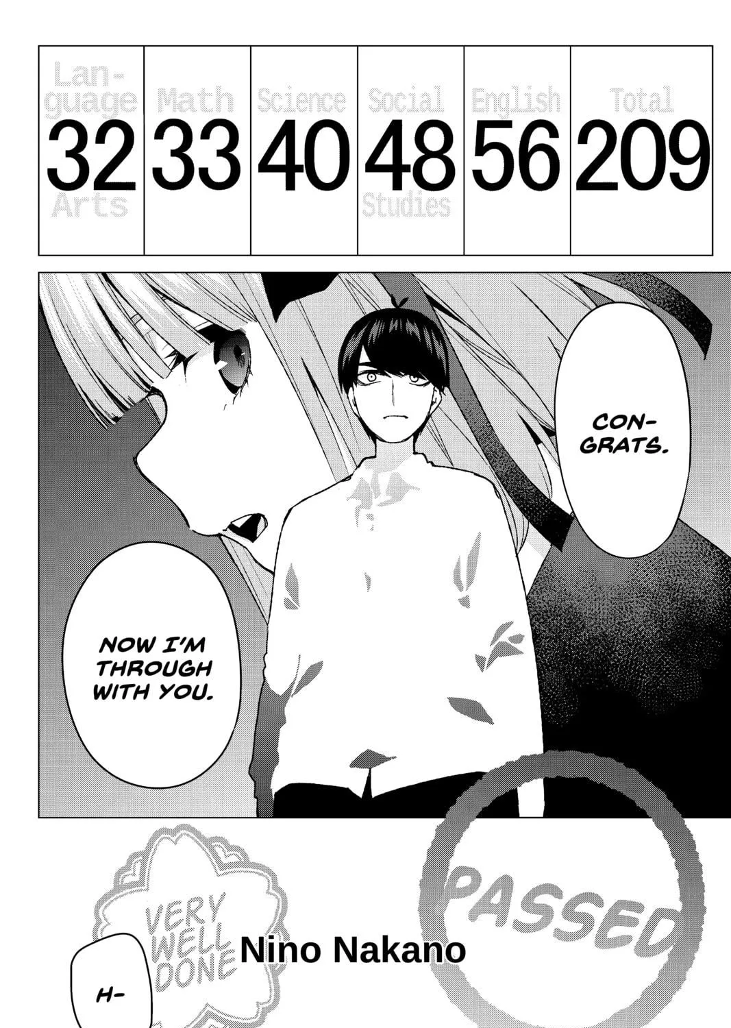 Read The Quintessential Quintuplets chapter 59 image 10 on Lezhin
