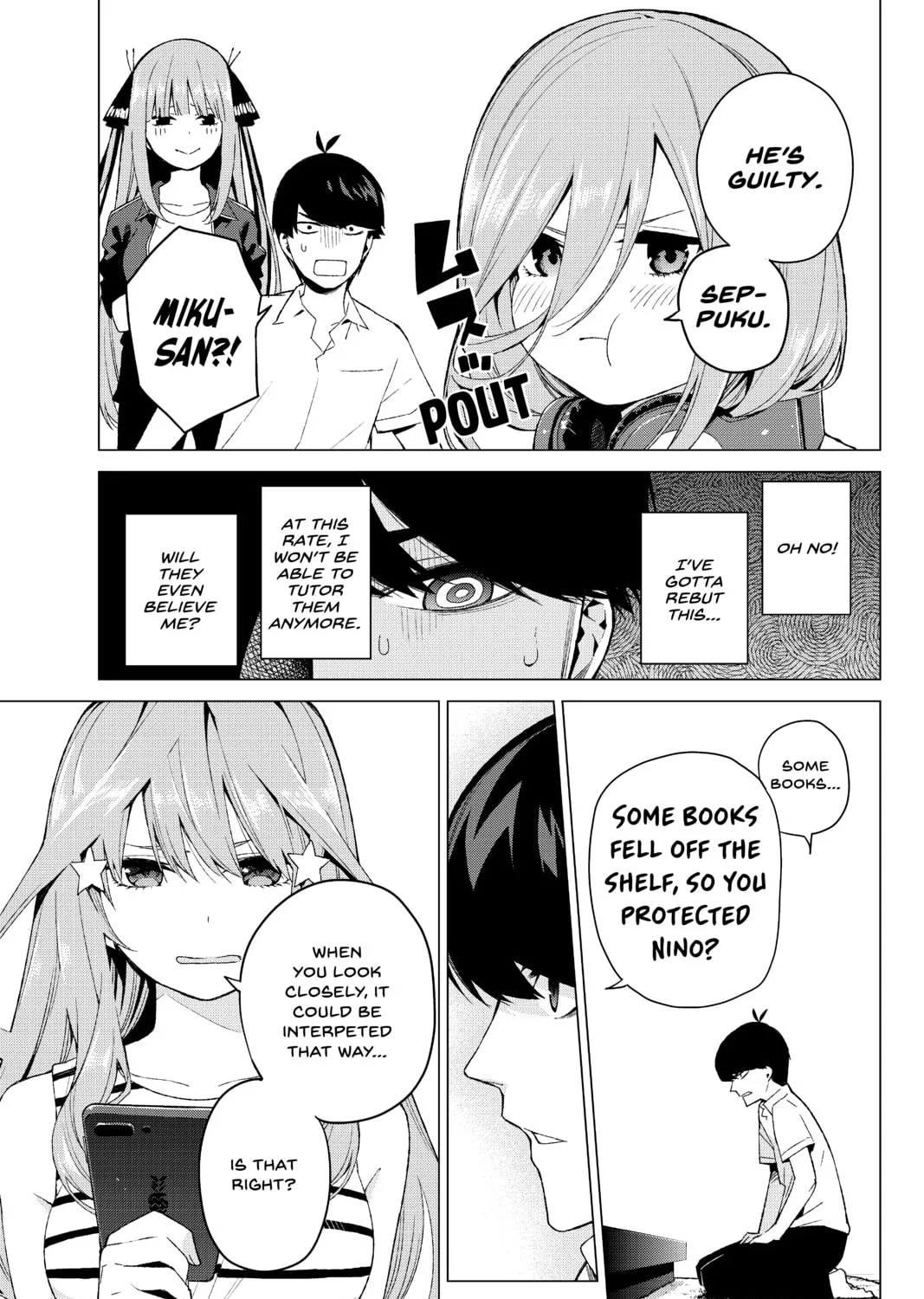 Read The Quintessential Quintuplets chapter 6 image 12 on Lezhin