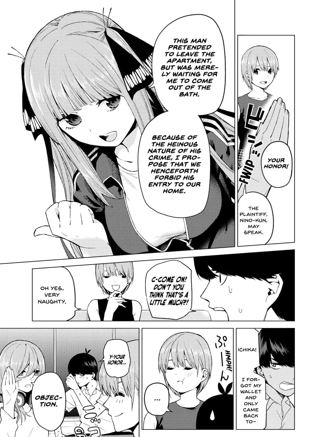 Read The Quintessential Quintuplets chapter 6 image 4 on Lezhin