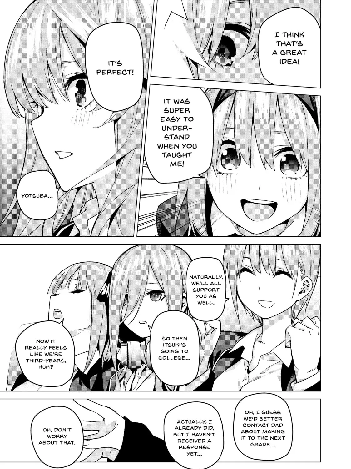 Read The Quintessential Quintuplets chapter 60 image 12 on Lezhin