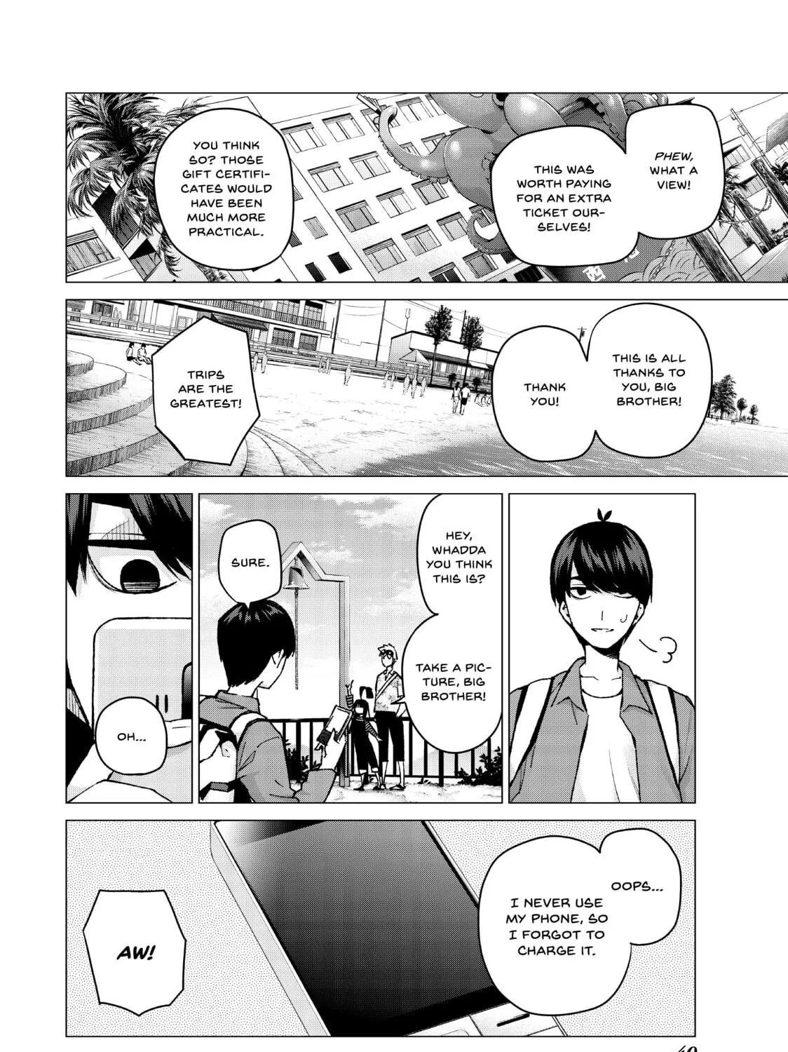Read The Quintessential Quintuplets chapter 61 image 28 on Lezhin