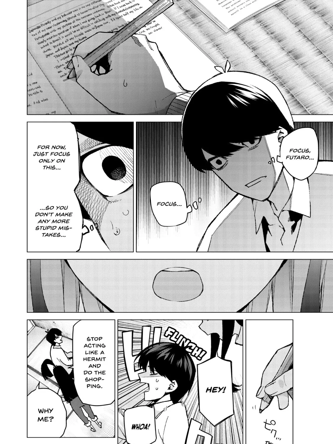 Read The Quintessential Quintuplets chapter 61 image 6 on Lezhin
