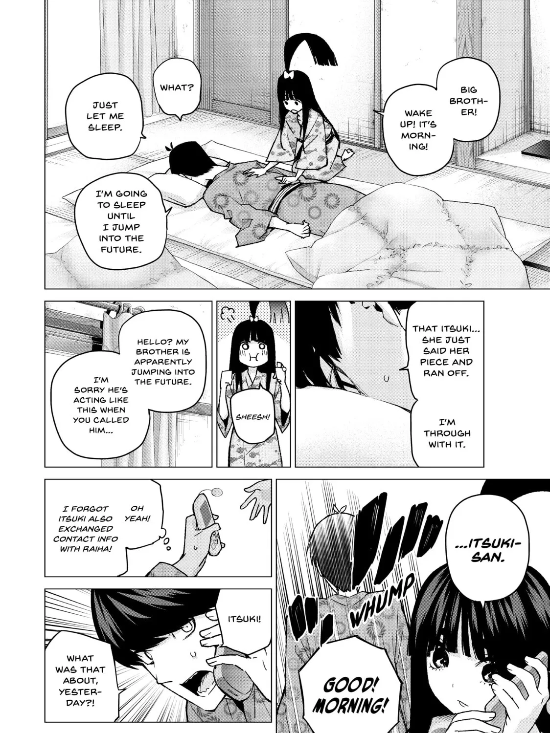 Read The Quintessential Quintuplets chapter 63 image 6 on Lezhin