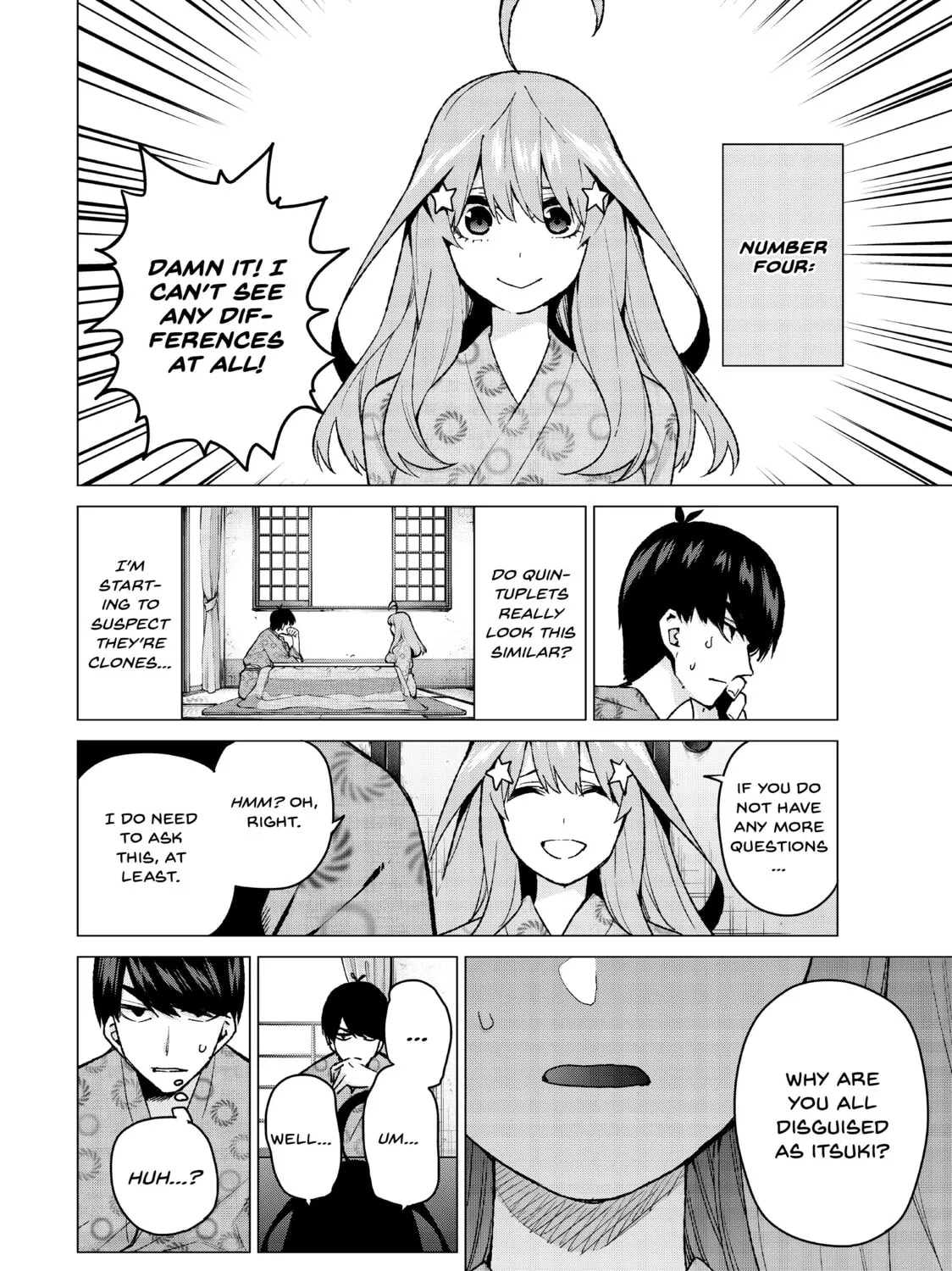 Read The Quintessential Quintuplets chapter 64 image 2 on Lezhin