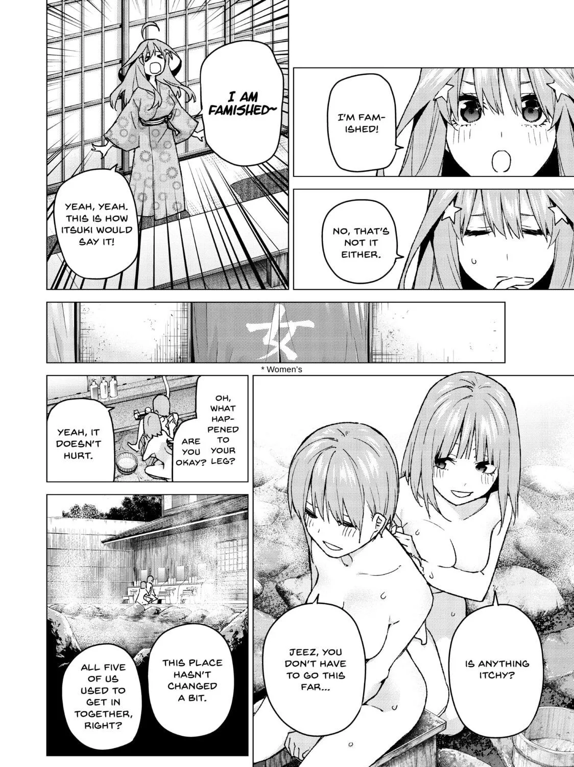 Read The Quintessential Quintuplets chapter 64 image 34 on Lezhin