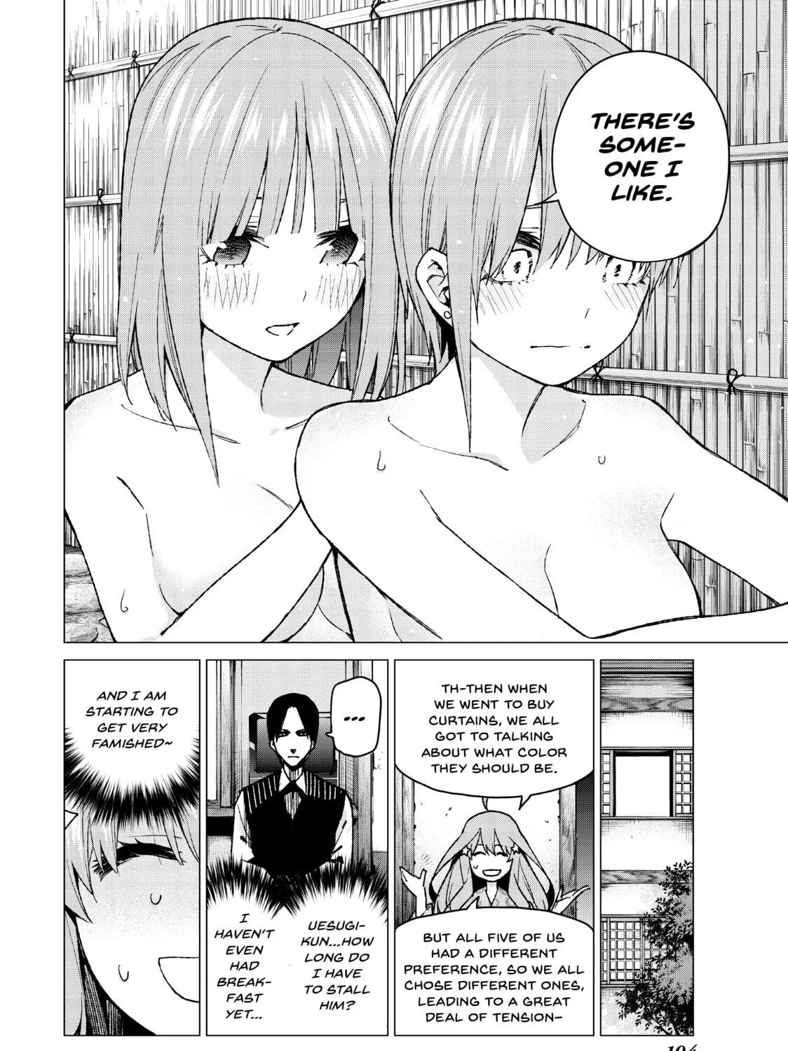Read The Quintessential Quintuplets chapter 64 image 38 on Lezhin