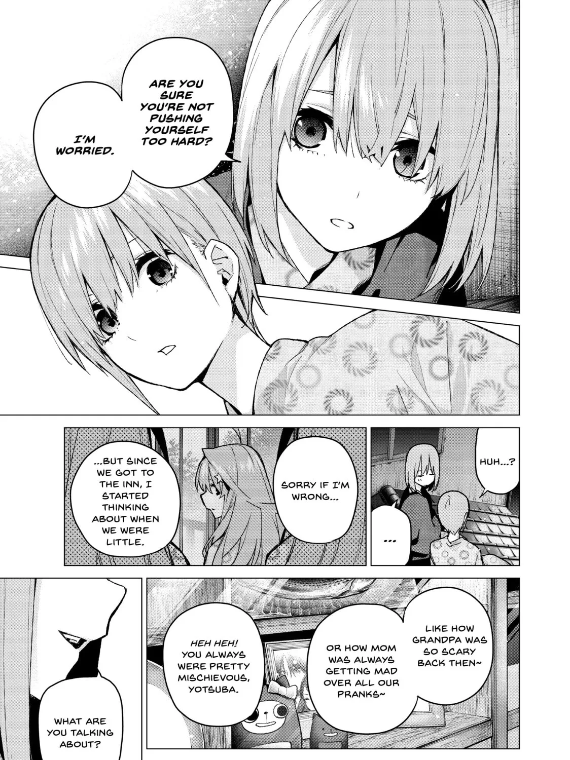 Read The Quintessential Quintuplets chapter 66 image 12 on Lezhin