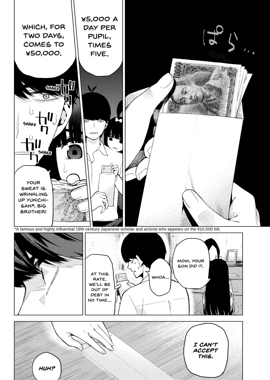 Read The Quintessential Quintuplets chapter 7 image 14 on Lezhin