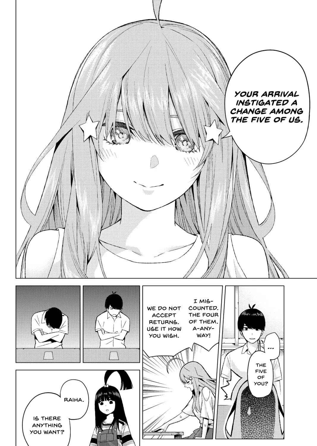 Read The Quintessential Quintuplets chapter 7 image 18 on Lezhin